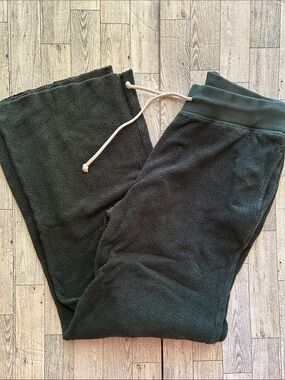 aerie Dark Green Fleece pants S